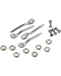 1959-1967 Corvette Sunvisor Mounting Hardware Kit	