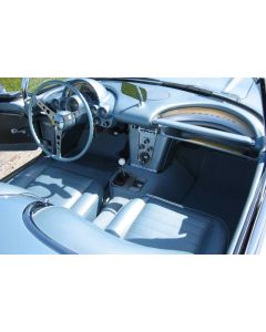 1959-1960 Corvette Dash Pad Frost Blue	