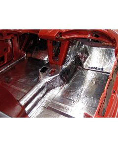 Hushmat Ultra Insulation, Floor Pan, Corvette, 1968-1982