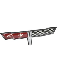 1980 Corvette Gas Door Emblem	