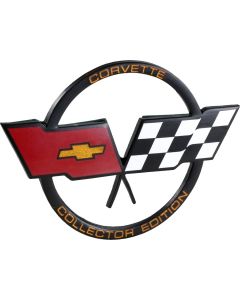 1982 Corvette Gas Door Emblem Collector Series	