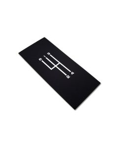 Shifter Indicator Plate, 4-Speed Transmission, 1977-1981