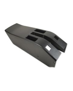 1968 Corvette Parking Brake Console For Cars With Power Windows Unpainted	