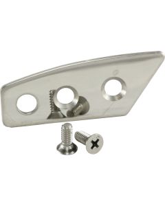 1968-1977 Corvette Roof Lock Pin Trim Plate Left	