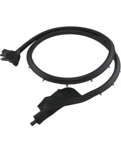 1984-1989 Corvette Door Main Weatherstrip Left EPDM	