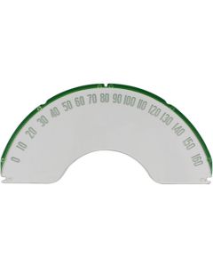 1958-1962 Corvette Speedometer Lens With Numbers	