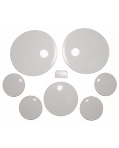 1963 Corvette Gauge Lens Set Instrument Cluster	