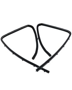 1964-1967 Corvette Door Window Channels Upper Coupe	