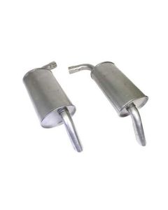 1974 Corvette Mufflers Aluminized 2.5"	