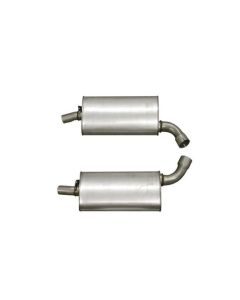 1978-1982 Corvette Mufflers Aluminized 2-1/2"	