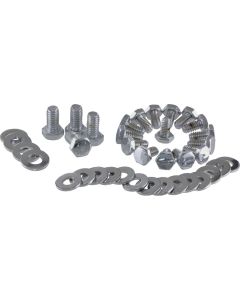 Engine Oil Pan Bolts, Small Block, Chrome, 1956-1991