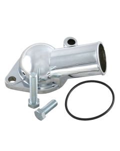 66-78, 82 Thermostat Housing,No Emission Port,Sm Blk,Chrm