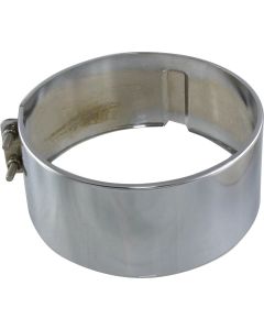 Corvette Air Conditioning Compressor Cover, Chrome, 1977-1987