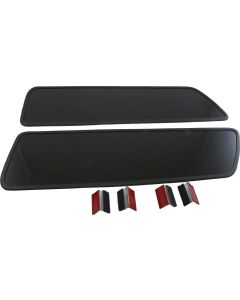 1980-1982 Corvette Black-Out Light Kit Front Smoke Gray	