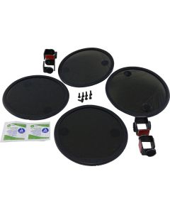 1980-1982 Corvette Black-Out Light Kit Rear Smoke Gray	