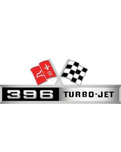 Corvette Decal, 396 Turbo-Jet, 1965