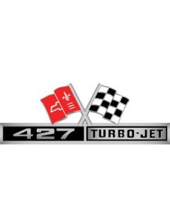 1966 Corvette Decal, 427 Turbo-Jet