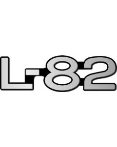 Corvette Decal, L-82 Script, 1980-1981