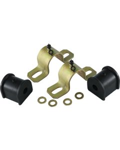 1963-1982 Corvette Van Steel Sway Bar Bushings With Brackets 9/16" Front Or Rear Polyurethane	