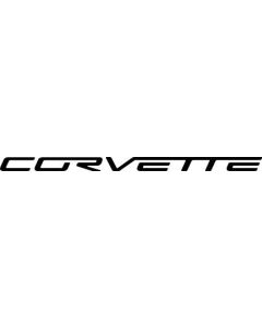 Corvette Decal, CORVETTE Script, 2005-2013