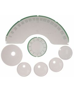 1959-1962 Corvette Instrument Lens Set	