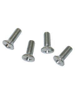 Corvette Seat Bottom Catch Nut Plate Screws, 1967