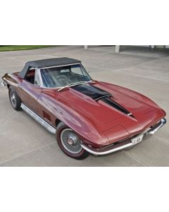 1963-1967 Corvette Bumper Front Right Show Quality	