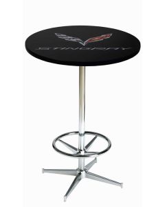 Corvette Pub Table With C7 Stingray Logo	