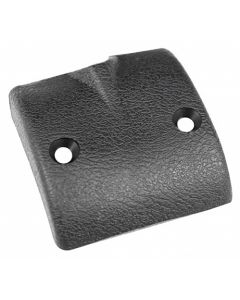 1967 Corvette Rear View Mirror Bracket Cover Inside Black	