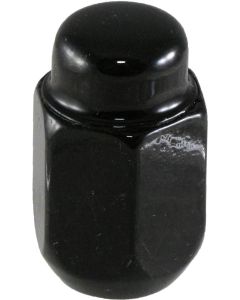 1984-2019 Corvette Wheel Black Lug Nut Aluminum, 12mmx1.5