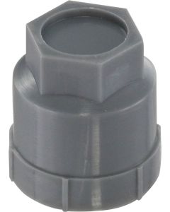 1986-1990 Corvette Lug Nut Cap Gray Plastic	
