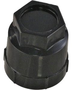 1984-1985 Corvette Lug Nut Cap Black Plastic	