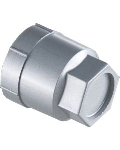 1988, 1990-1996 Corvette Lug Nut Cap, Silver, Plastic, For Cars With 16" Wheels