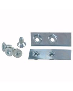 Grab Bar Retainer Nuts & Screw Kit, 1958-1962
