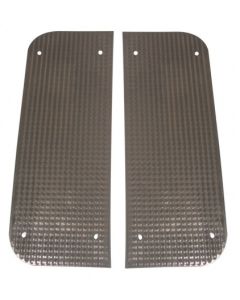 1956-1960 Corvette Short Door Sill Plates With Screws	