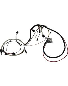 1972 Corvette Engine Wiring Harness With 350ci And 4-Speed Manual Transmission Show Quality	