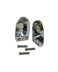 1961-1962 Corvette Chrome Door Strikers	
