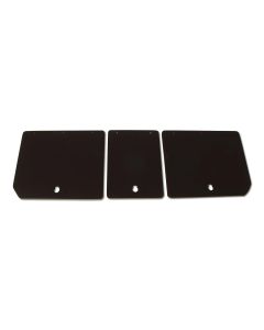1968-1972 Corvette Rear Compartment Fiber Door Set	