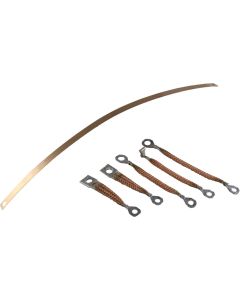 1964-1967 Corvette Radio Ground Strap Kit With Standard Exhaust	