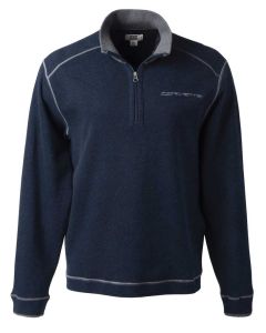 Corvette Men's C7 Half Zip Fleece