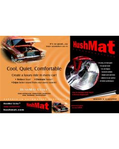 Hushmat Insulation, Corvette Whole Car Kit, 1968-1996