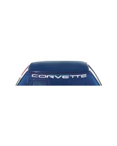 Corvette C4 Windshield Banner Decal, 1984-1996