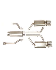 Corvette Exhaust, B&B, Tri-Flo LT4 Performance, 2-1/2", 1996