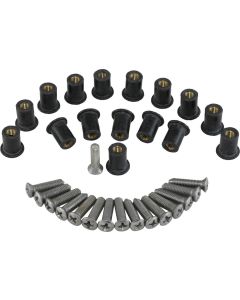 1968-1969 Corvette Fender Louver Mounting Kit	