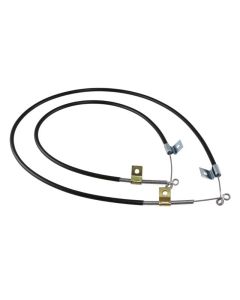 1968 Corvette Heater Temperature And Defroster Cable Set	