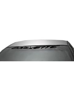 1984-2004 Corvette Windshield Decal Black	
