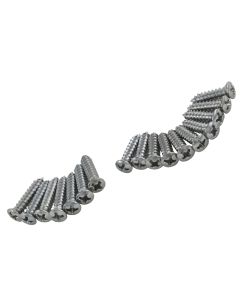 1963 Corvette Shifter Console Trim Plate Screws	