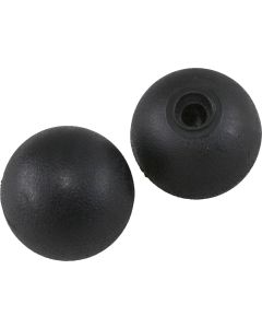 Seat Track Adjuster Knobs, Black, 1979-1982