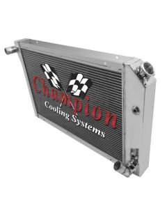 3-Row High Efficiency Aluminum Radiator, 1977-1982