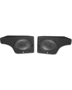 1978-1982 Corvette Custom Rear Speaker Cabinets With Speakers	